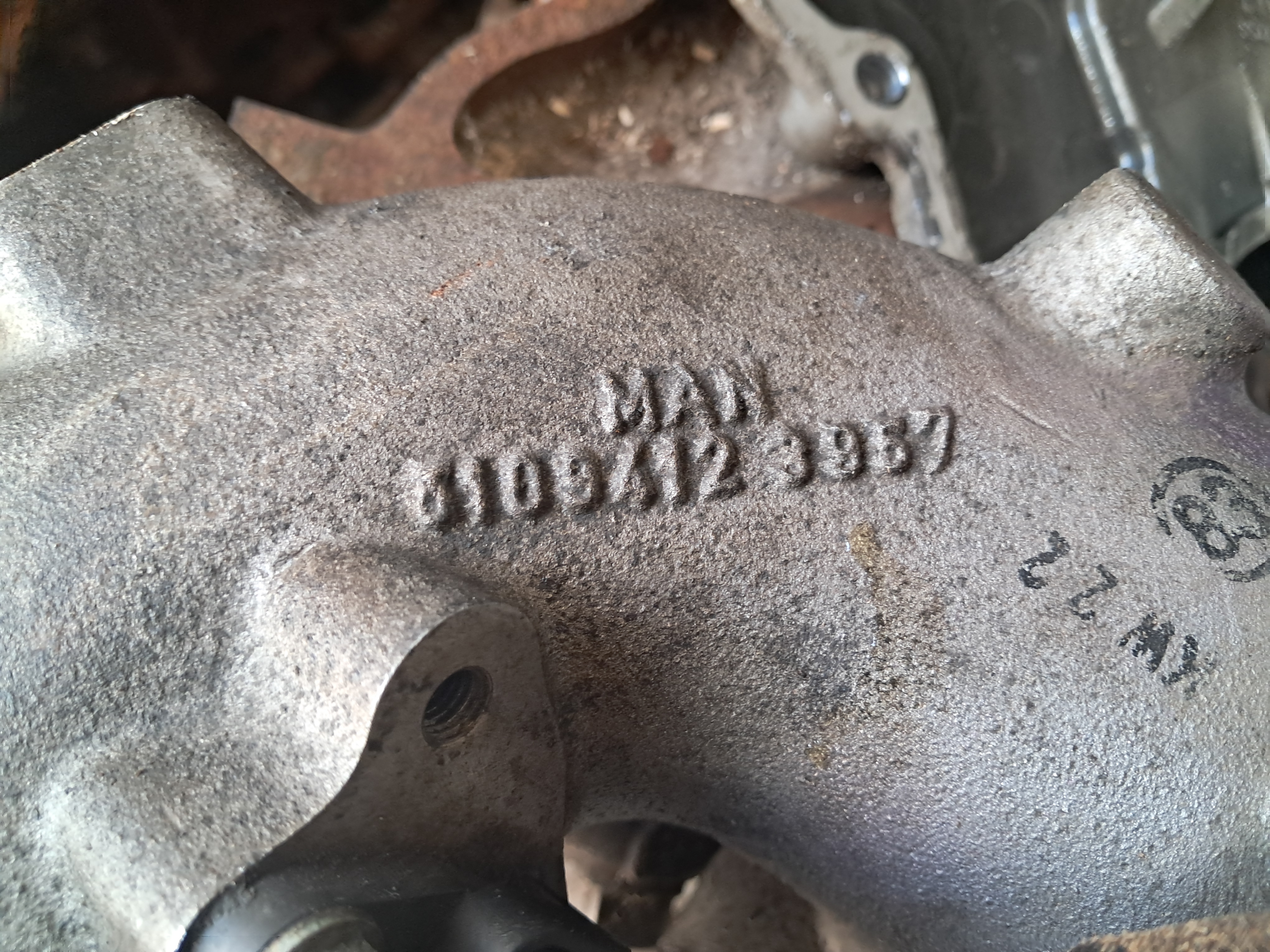 Патрубок интеркуллера силиконовый man tgs или man tgx